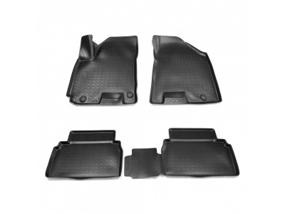 Коврики 3D в салон Norplast чёрные для JAC S5 Eagle 2013-2021