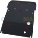 Защита картера и радиатора Автоброня для 2,3/2,6D/2,9D/3,2 сталь 2 мм для Tagaz Road Partner/Tager 2008-2014