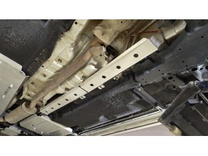 Защита трубопровода (алюминий) 2мм 2 шт для Nissan X-Trail 2021 — н.в. ZKTCC00681